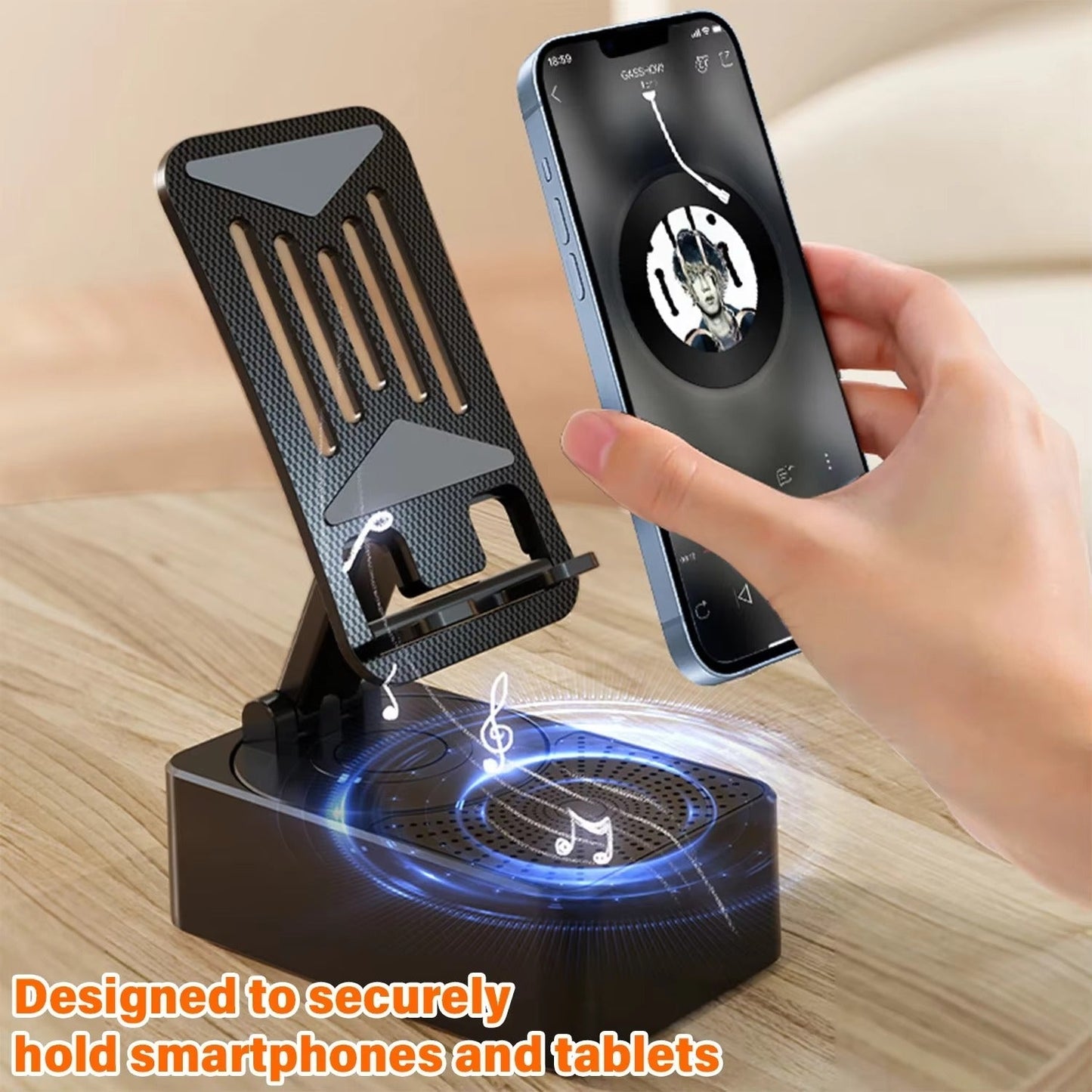 Bluetooth Speaker Wireless Charging